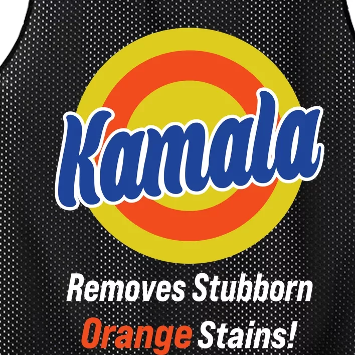 Kamala Removes Stubborn Orange Stains Mesh Reversible Basketball Jersey Tank