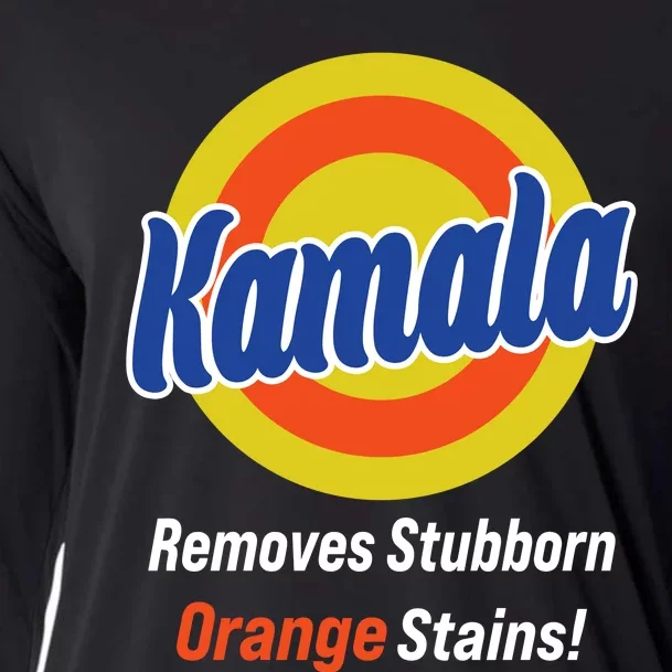 Kamala Removes Stubborn Orange Stains Cooling Performance Long Sleeve Crew