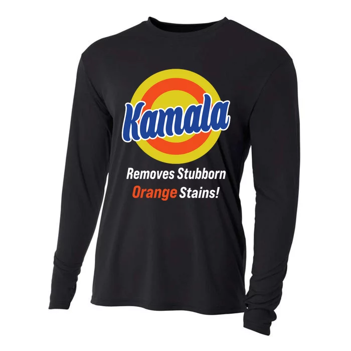 Kamala Removes Stubborn Orange Stains Cooling Performance Long Sleeve Crew