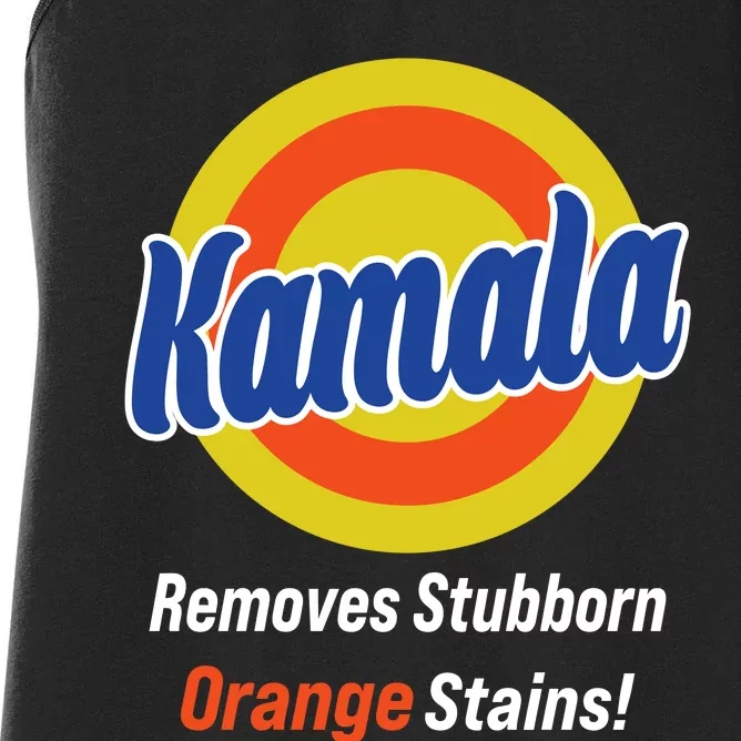 Kamala Removes Stubborn Orange Stains Women's Racerback Tank