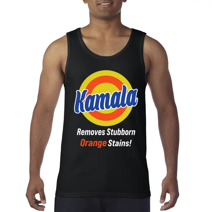 Kamala Removes Stubborn Orange Stains Tank Top