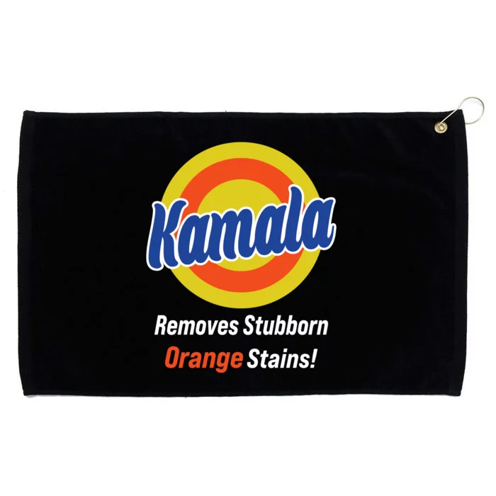 Kamala Removes Stubborn Orange Stains Grommeted Golf Towel