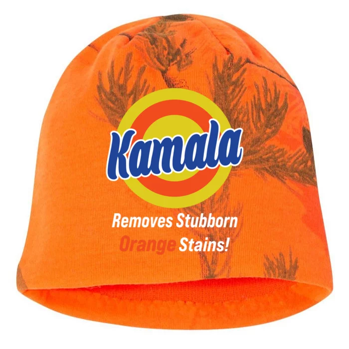 Kamala Removes Stubborn Orange Stains Kati - Camo Knit Beanie