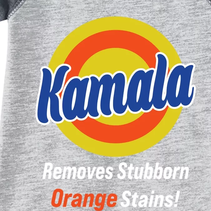 Kamala Removes Stubborn Orange Stains Infant Baby Jersey Bodysuit