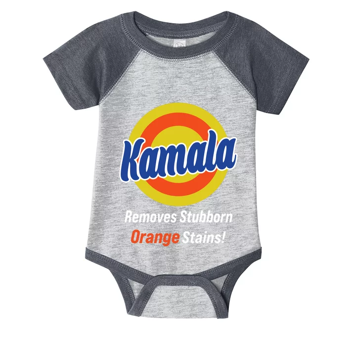 Kamala Removes Stubborn Orange Stains Infant Baby Jersey Bodysuit