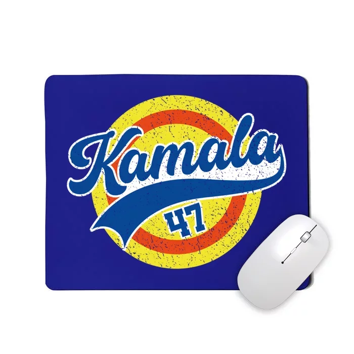 Kamala Removes Stubborn Orange Stains Kamala Harris 47 Retro Gift Mousepad