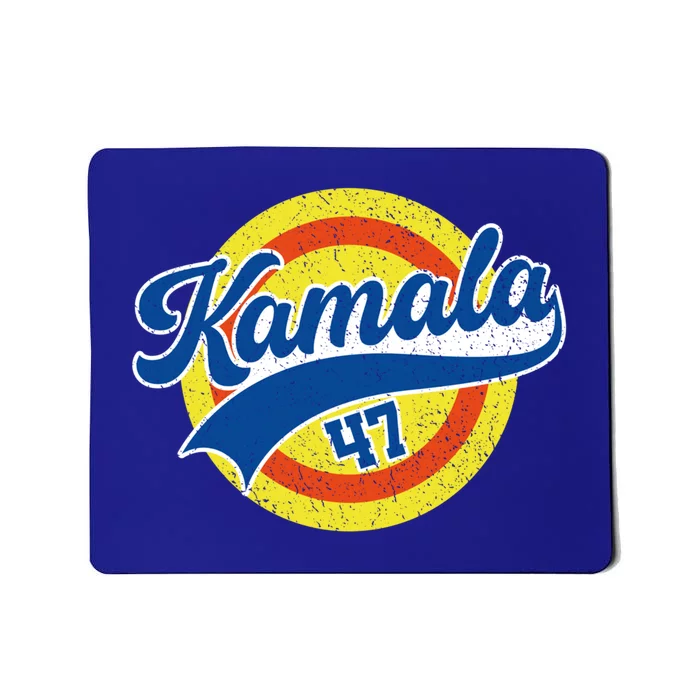 Kamala Removes Stubborn Orange Stains Kamala Harris 47 Retro Gift Mousepad