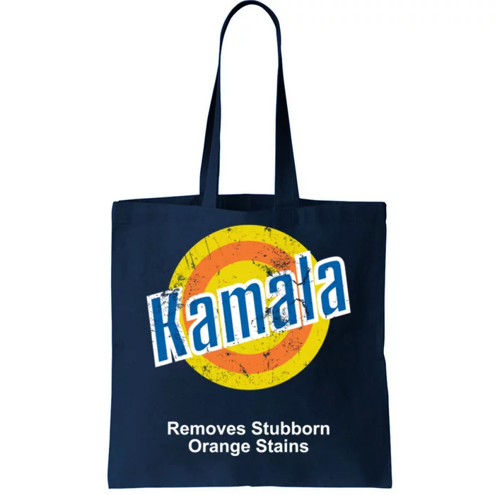 Kamala Removes Stubborn Orange Stains Kamala Harris Meaningful Gift Tote Bag