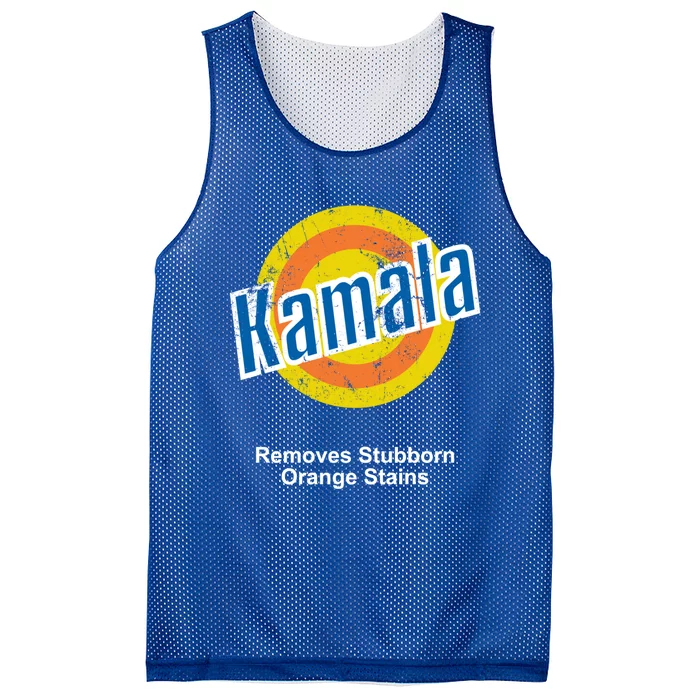 Kamala Removes Stubborn Orange Stains Kamala Harris Gift Mesh Reversible Basketball Jersey Tank