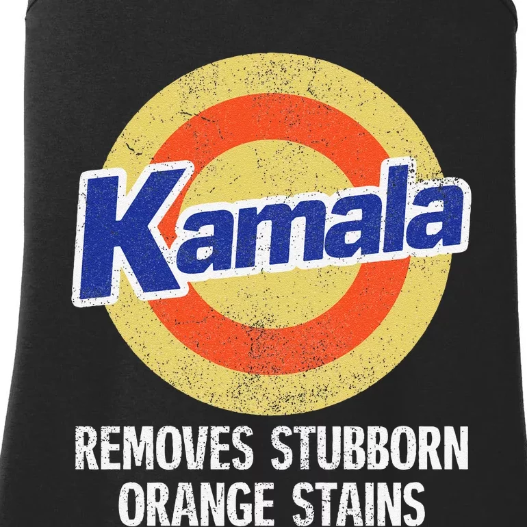 Kamala Removes Stubborn Orange Stains Kamala Harris 2024 Ladies Essential Tank