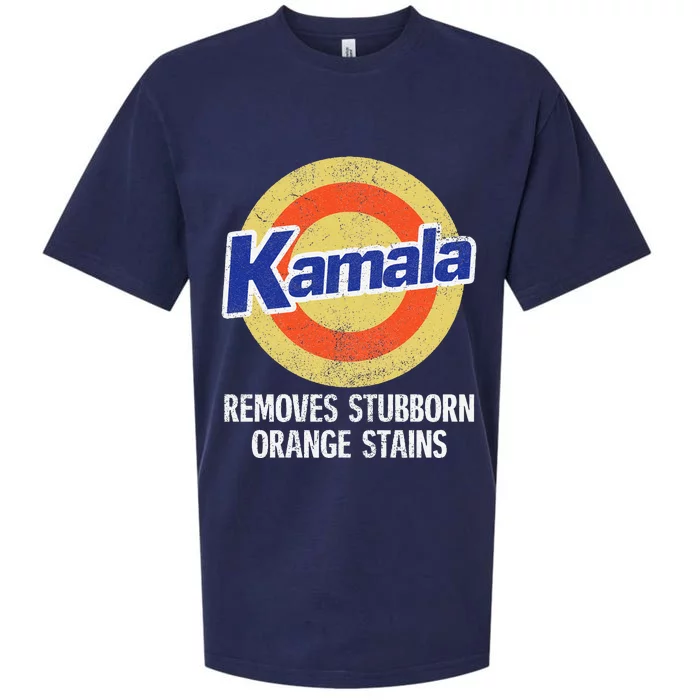 Kamala Removes Stubborn Orange Stains Kamala Harris 2024 Sueded Cloud Jersey T-Shirt