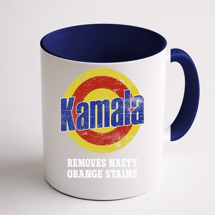 Kamala Removes Stubborn Orange Stains Kamala Harris 2024 Gift Front & Back Coffee Mug