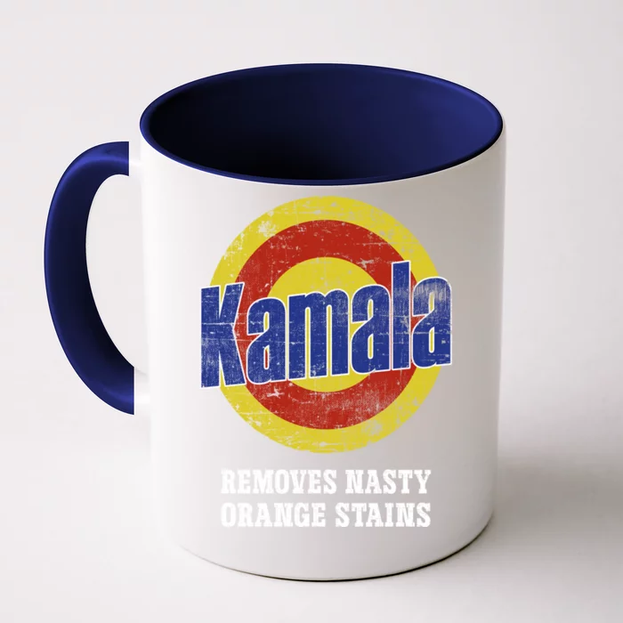 Kamala Removes Stubborn Orange Stains Kamala Harris 2024 Gift Front & Back Coffee Mug