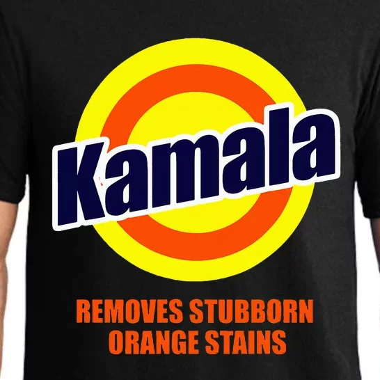 Kamala Removes Stubborn Orange Stains Funny Democrat Pajama Set