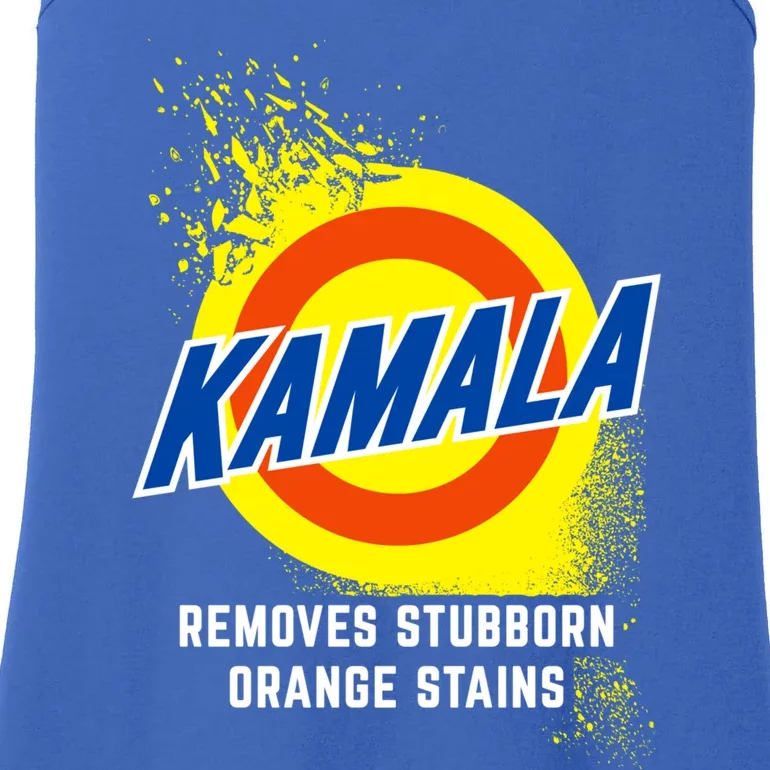 Kamala Removes Stubborn Orange Stains Cleaning Funny Gift Ladies Essential Tank