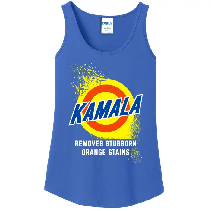 Kamala Removes Stubborn Orange Stains Cleaning Funny Gift Ladies Essential Tank