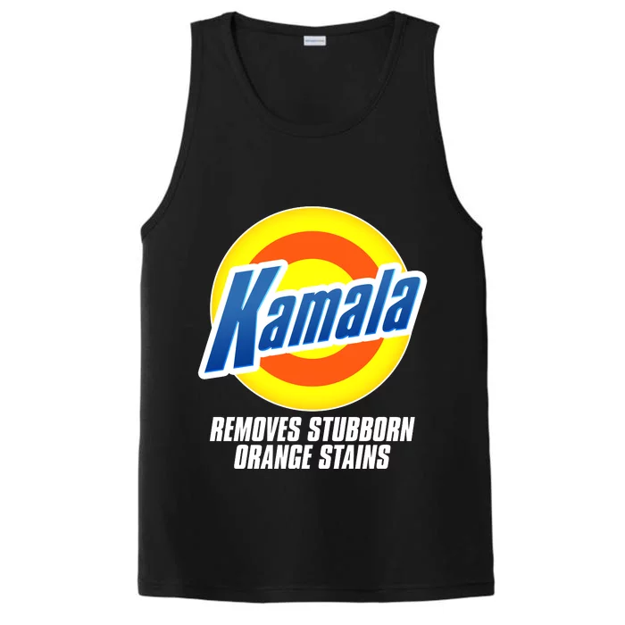 Kamala Removes Stubborn Orange Stains Vote Kamala Harris 2024 Performance Tank