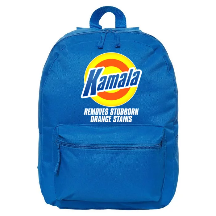 Kamala Removes Stubborn Orange Stains Vote Kamala Harris 2024 16 in Basic Backpack