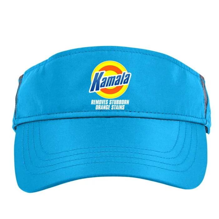 Kamala Removes Stubborn Orange Stains Vote Kamala Harris 2024 Adult Drive Performance Visor