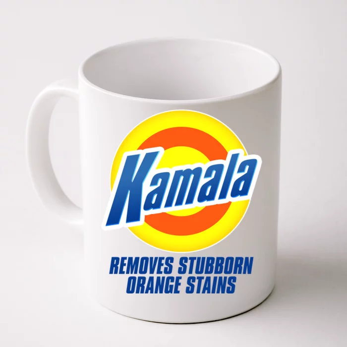 Kamala Removes Stubborn Orange Stains Vote Kamala Harris 2024 Front & Back Coffee Mug