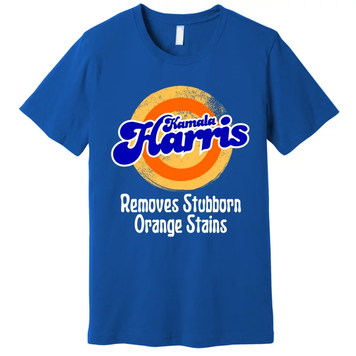 Kamala Removes Stubborn Orange Stains President Support Gift Premium T-Shirt