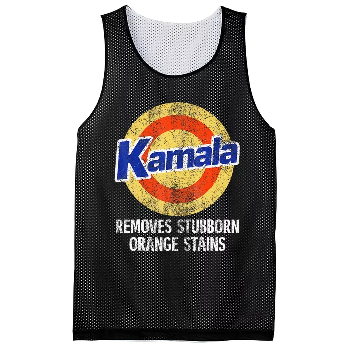 Kamala Removes Stubborn Orange Stains Kamala Harris 2024 Mesh Reversible Basketball Jersey Tank