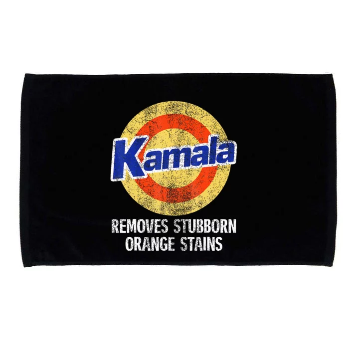 Kamala Removes Stubborn Orange Stains Kamala Harris 2024 Microfiber Hand Towel