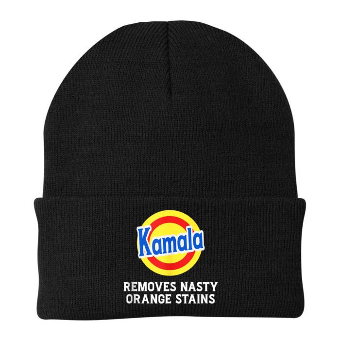 Kamala Removes Stubborn Orange Stains Kamala Harris 2024 Knit Cap Winter Beanie