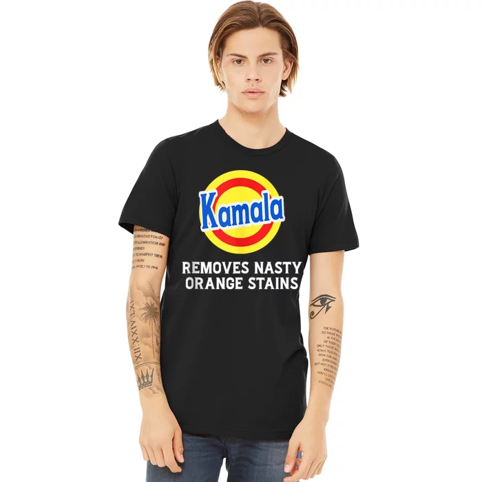 Kamala Removes Stubborn Orange Stains Kamala Harris 2024 Premium T-Shirt