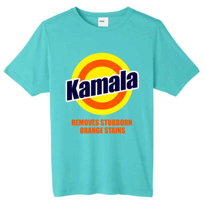 Kamala Removes Stubborn Orange Stains Funny Democrat Gift ChromaSoft Performance T-Shirt