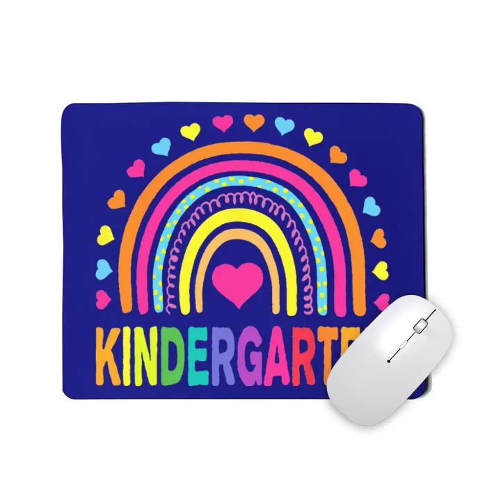 Kindergarten Rainbow Teacher Team Kinder Squad Mousepad