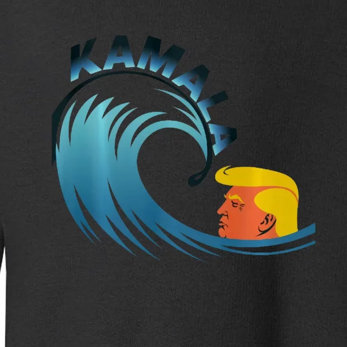 KamalaS Rising Tide Anti Trump A New Dawn Toddler Sweatshirt