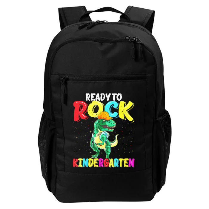 Kindergarten Ready To Rock Dinosaur Back To School Outfit Daily Commute Backpack