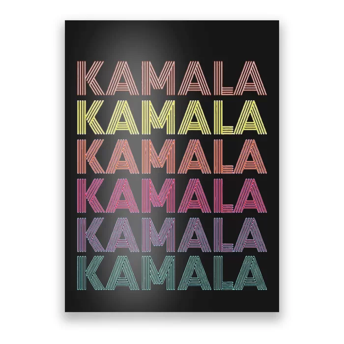 Kamala Retro Vintage Kamala Harris 2024 Poster