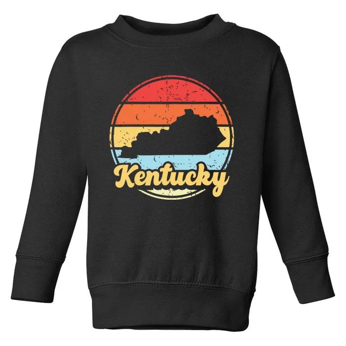 Kentucky Roots Vintage Kentucky Native Home State Pride Ky Toddler Sweatshirt