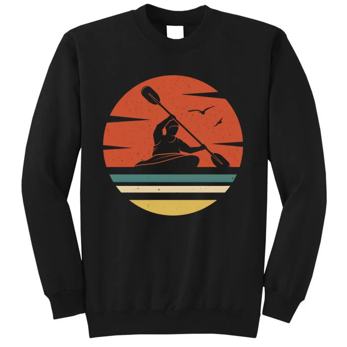 Kayak Retro Vintage Sunset For Kayakers Cute Gift Sweatshirt