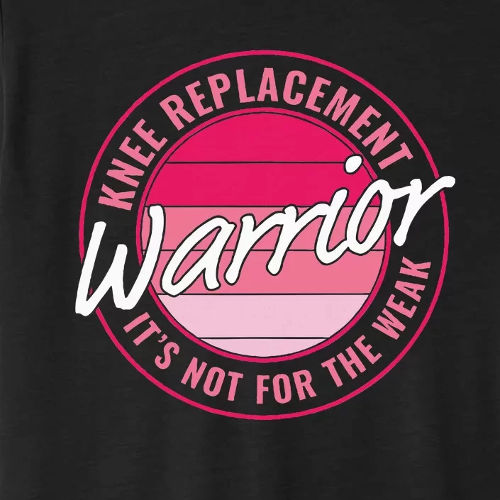 Knee Replacement Warrior Women Knee Surgery ChromaSoft Performance T-Shirt