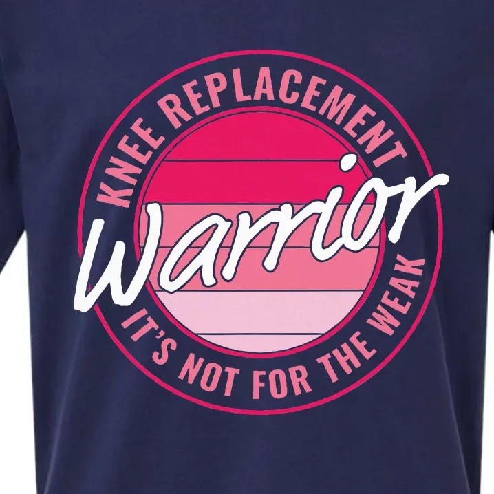 Knee Replacement Warrior Women Knee Surgery Sueded Cloud Jersey T-Shirt