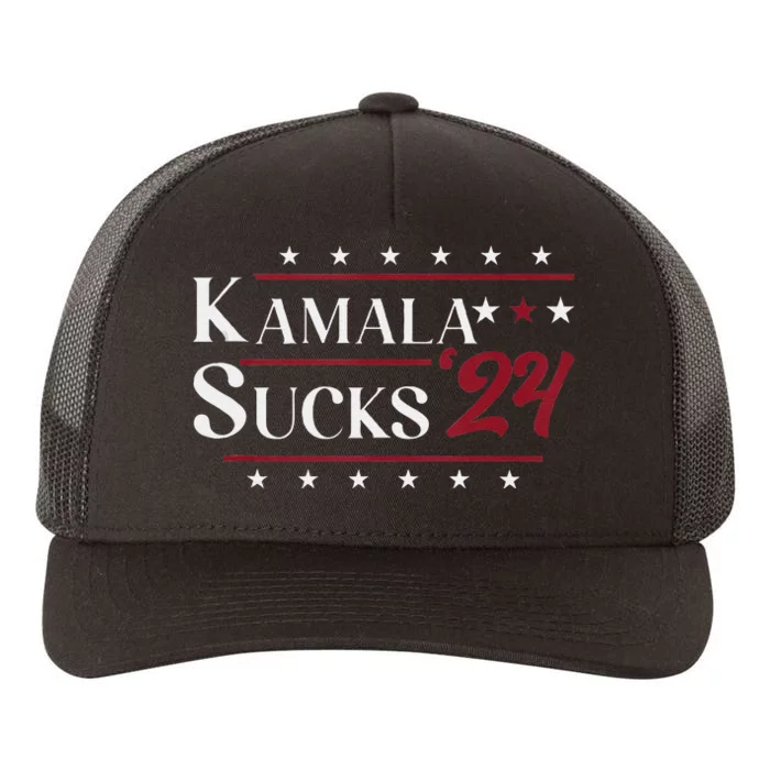 Kamala Sucks 2024 Kamala Harris Yupoong Adult 5-Panel Trucker Hat