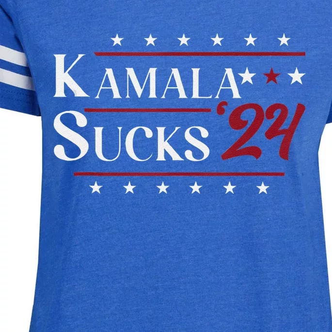 Kamala Sucks 2024 Kamala Harris Enza Ladies Jersey Football T-Shirt