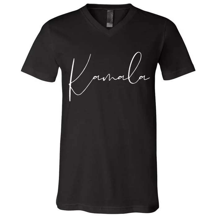 Kamala Signature 2024 V-Neck T-Shirt