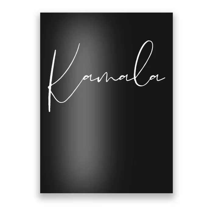 Kamala Signature 2024 Poster