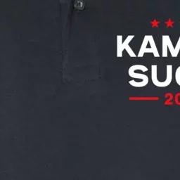 Kamala Sucks 2024 Anti Kamala Harris Softstyle Adult Sport Polo