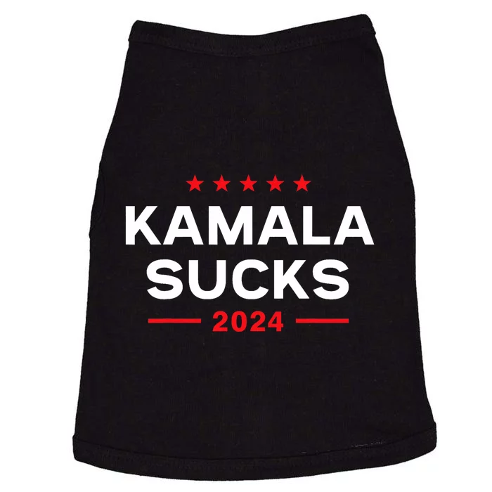 Kamala Sucks 2024 Anti Kamala Harris Doggie Tank