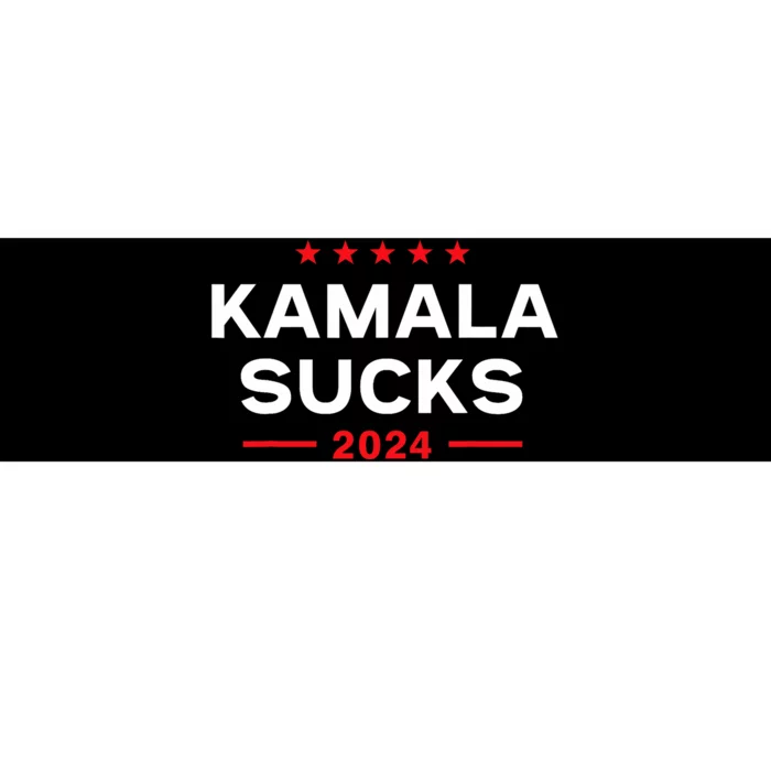 Kamala Sucks 2024 Anti Kamala Harris Bumper Sticker