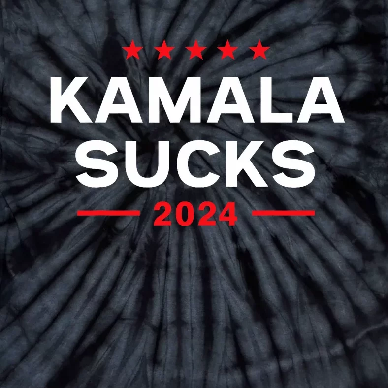 Kamala Sucks 2024 Anti Kamala Harris Tie-Dye T-Shirt