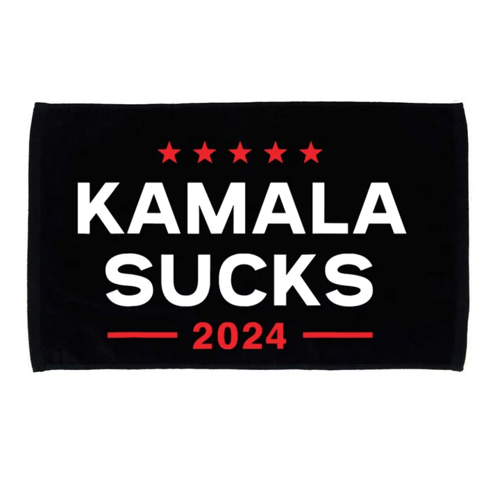 Kamala Sucks 2024 Anti Kamala Harris Microfiber Hand Towel