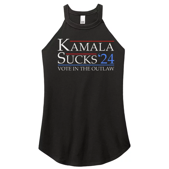 Kamala Sucks 2024 Anti Kamala Pro Trump Supporter 2024 Women’s Perfect Tri Rocker Tank