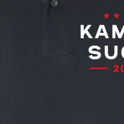 Kamala Sucks 2024 Anti Kamala Harris Softstyle Adult Sport Polo