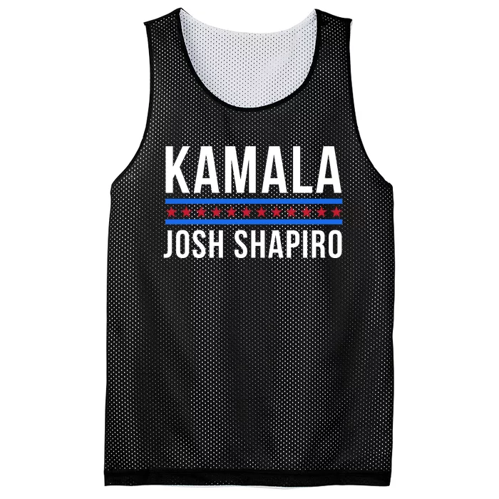 Kamala Shapiro 2024 Mesh Reversible Basketball Jersey Tank